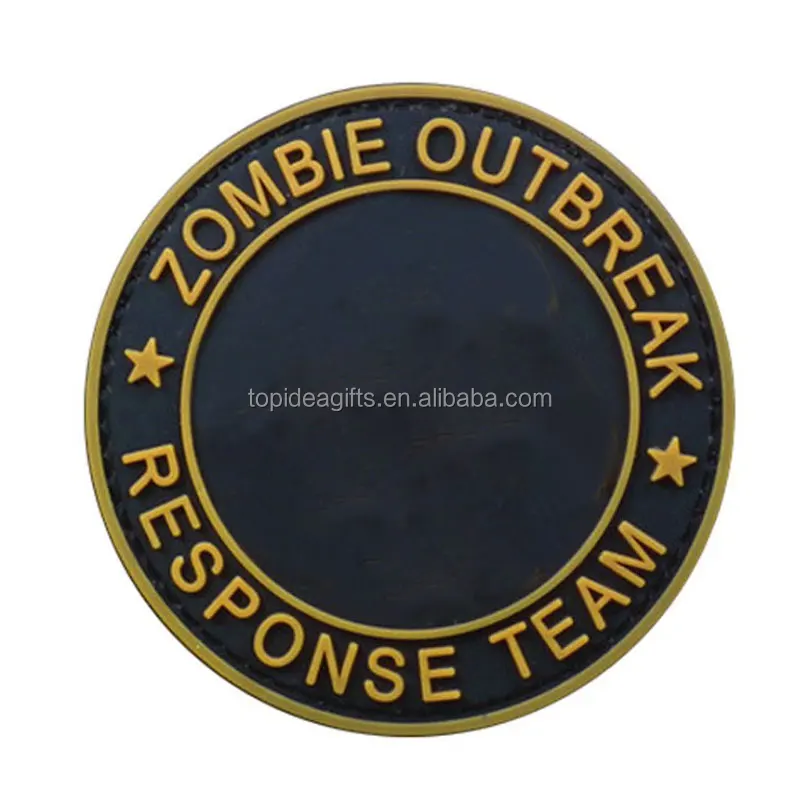 Factory Creative trendy soft pvc silicone material patches for film promotional with adhesive sticker