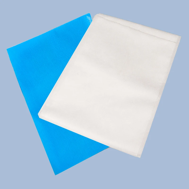 100*200 40 pieces/bag Breathable customized disposable sterilization bed sheet for beauty salon white