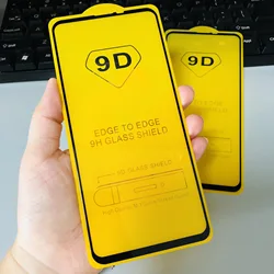 OG Golden Armor 9H Curved Tempered Glass Screen Protector for Iphone 13 Pro Max 6.1 6.7 Full Cover Glass Screen Protector