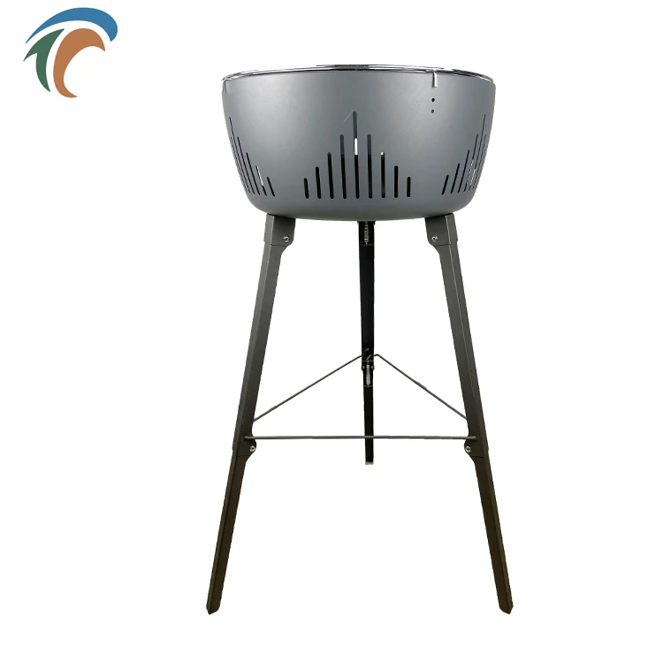 No smoke charcoal bbq grill bbq charcoal grill 60cm 22 cm