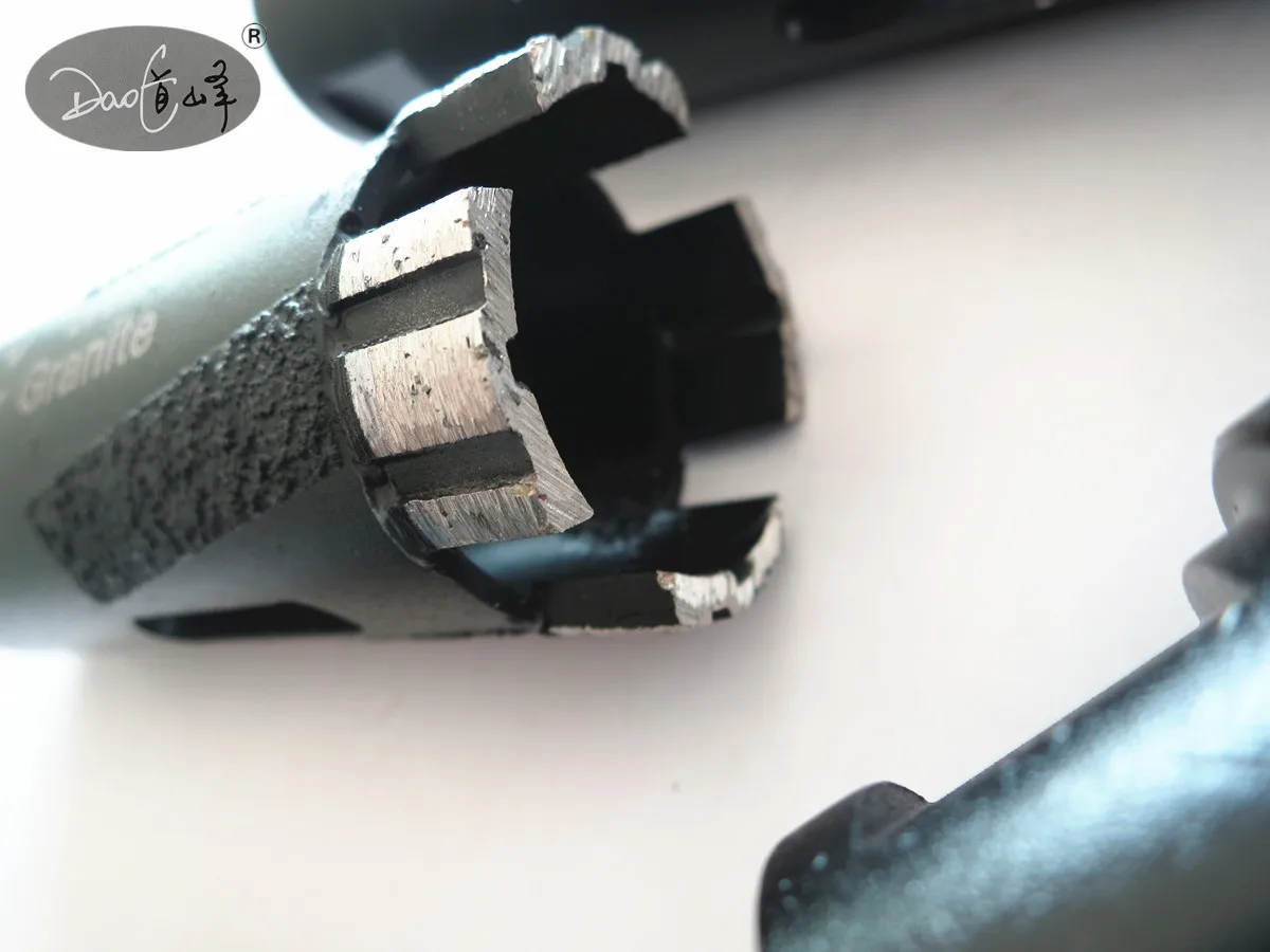 Dry Diamond Core Drill Bit  Thread for Granite core drill bit dry drill bit
