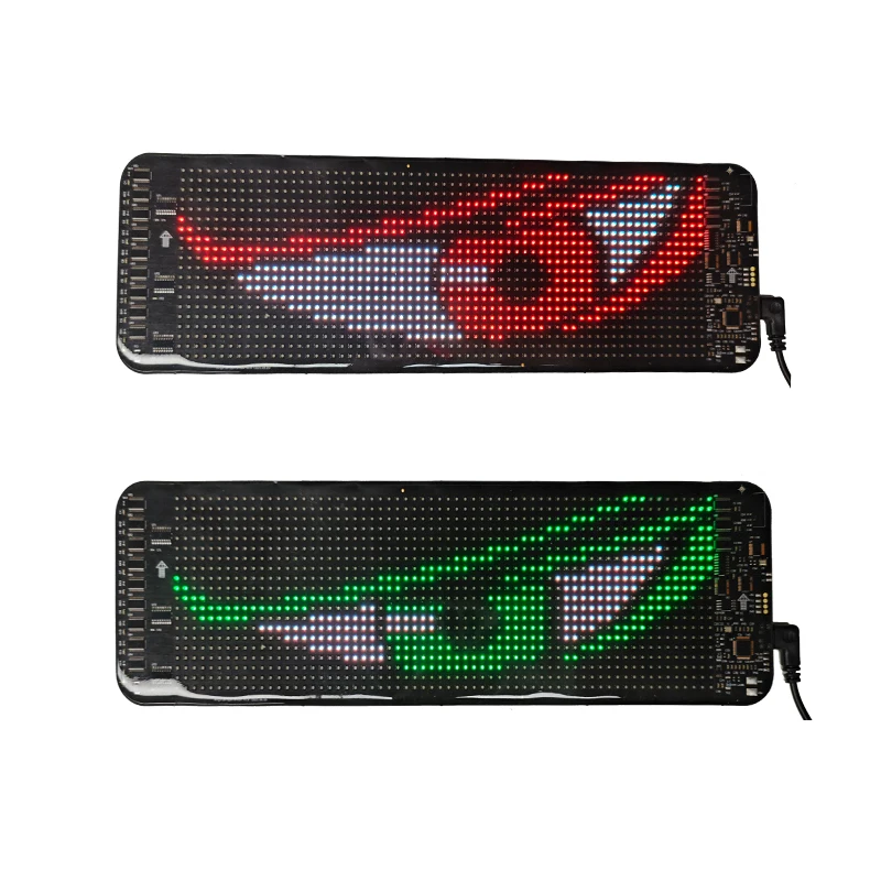 truck eye, LED eyes for truck, car stickers, LED eyes display
