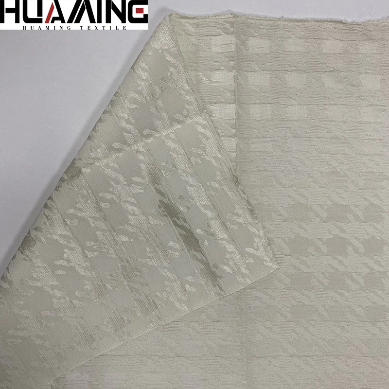 Nordic Style Houndstooth Pattern Mulit Color to Choose Cheap Factory Wholes 100% Polyester Upholstery Fabric for Sofa