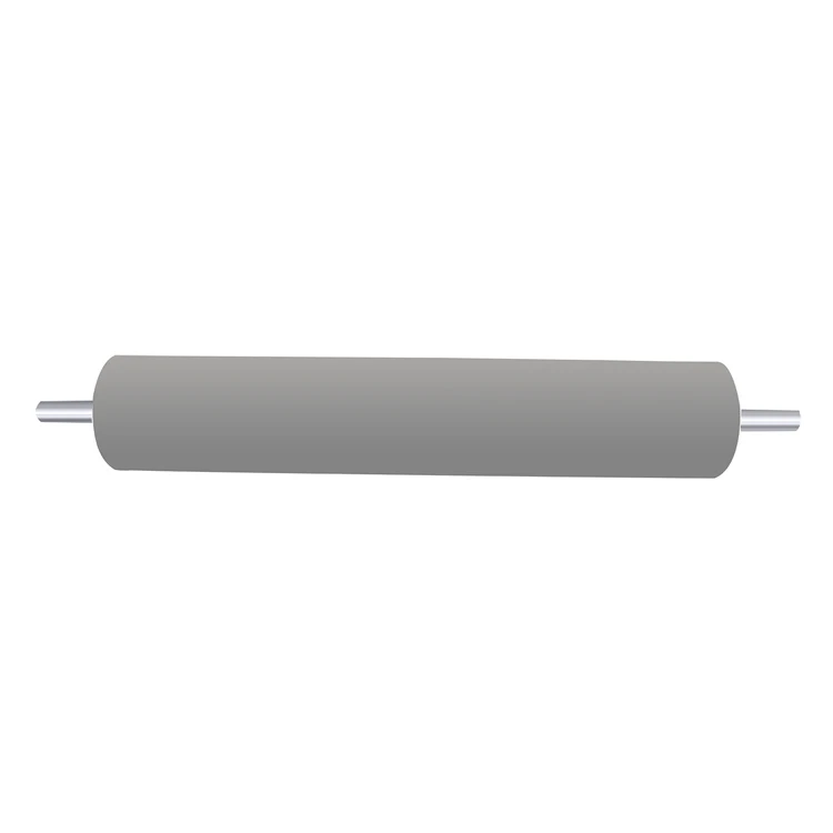 Industrial machine cleaning used sticky silicone rubber roller