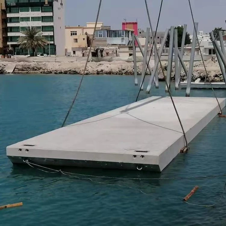 Best ponton yacht sailing modular floating pontoon concrete bridge dock bridge