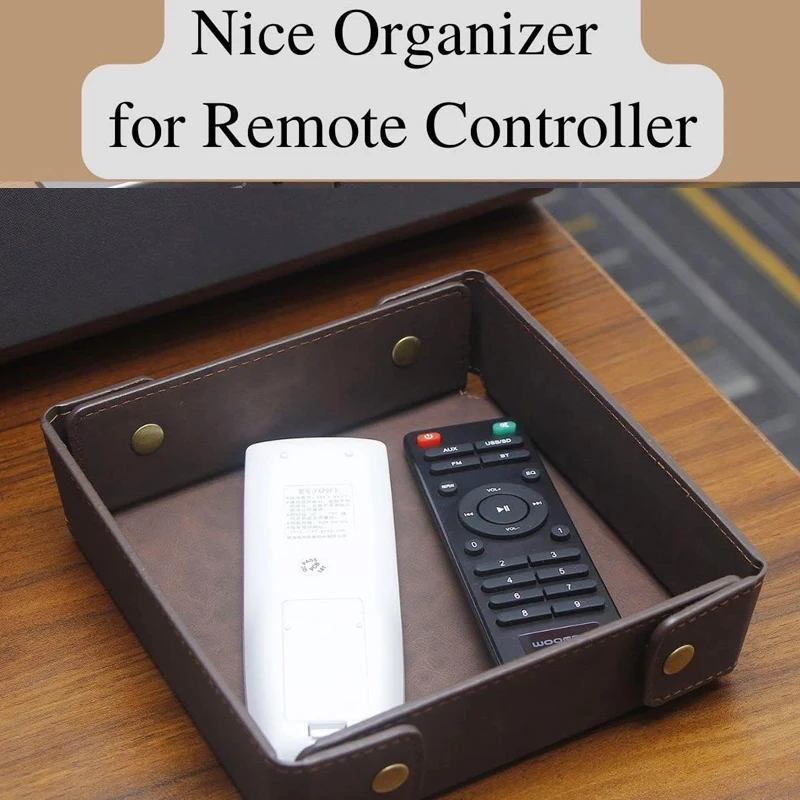 Luxury Storage Trays Decorative Jewelry Display Tray Seeding Shower Serving Trays Custom Leather Desk Organizer