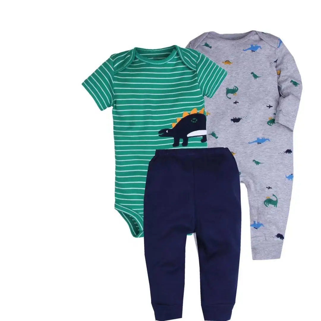 Good Price Nice Winter Baby Girl Clothes Suit Romper 100% Organic Cotton Fashion Baby Designers Clothes