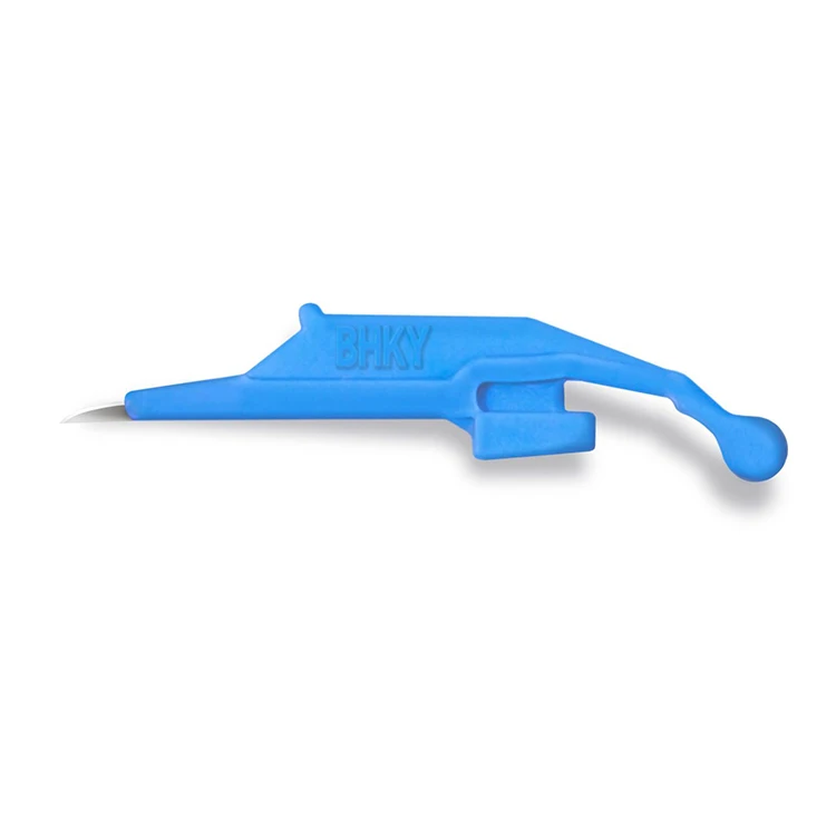 Pattern Can Be Customized Production Blue Sterile Disposable Coronary Artery Scalpel