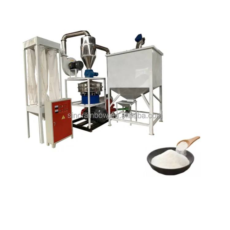 PVC PP EVA PET Powder Making Machine TPU TPR SBS Grinding Miller Plastic Pulverizer
