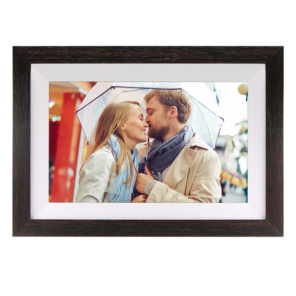 Jeno Digital Picture Frame WiFi 10 Inch Touch Screen Motion Sensor Frameo APP