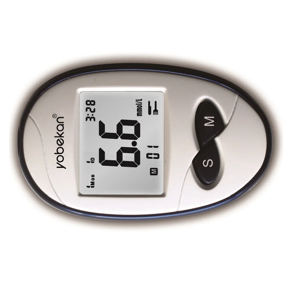 Yobekan Safe Accu Glucometer Electronic Digital Blood Glucose Meter With Test Strips