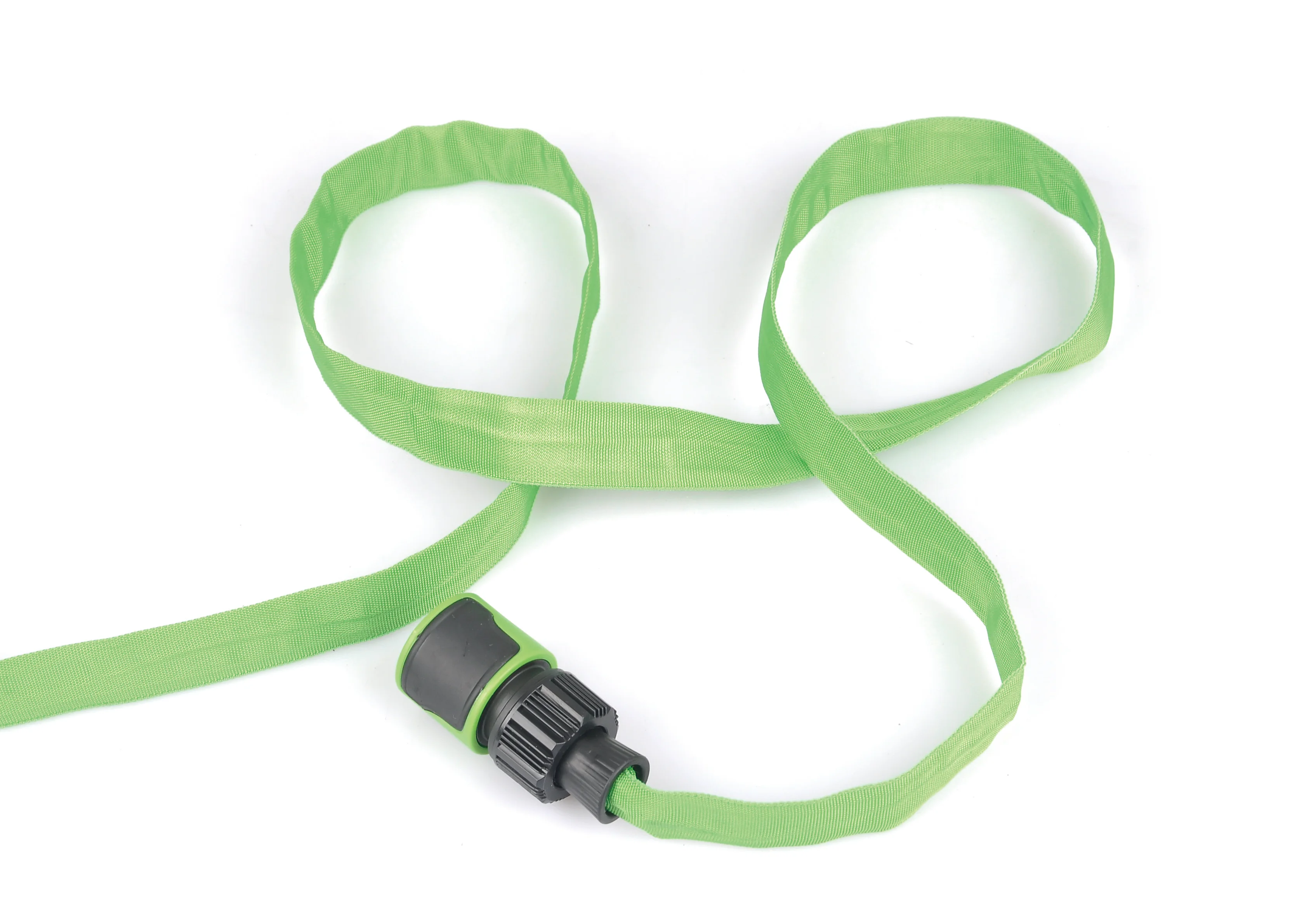 High water pressure durable high quality fabric flat garden water braided hose