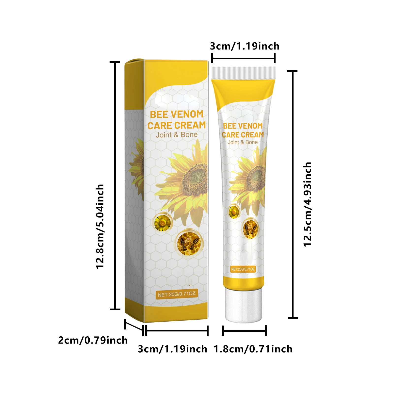 wholesale natural factory bee venom joint bone ointment knee pain relief cream
