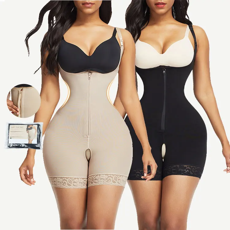 Hexin Shapewear Verified Pro shaper colombianas New Fashion Plus Size Shapewear For Women Waist Trainer Waist Slimming  Body