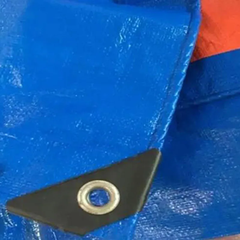 Customized Blue Pe Tarpaulin Heavy Duty Tarp Waterproof Woven Waterproof PE Tarpaulin for Outdoor Roof Canvas Truck Tarps