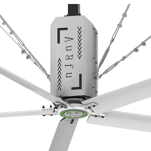 
7.3M industrial big ceiling fan in workshop 380V/220V 