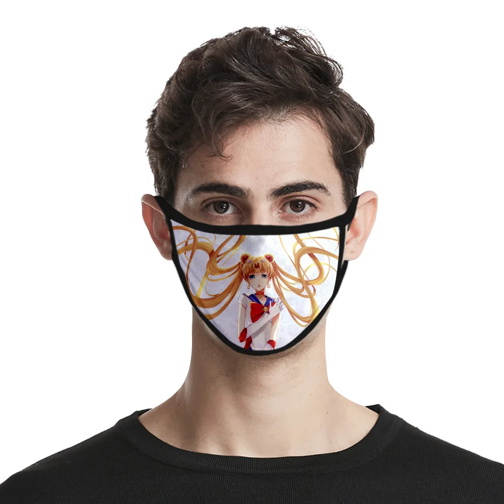 
Custom fashion beautiful printable pattern cotton dustproof reusable mouth face gauze 