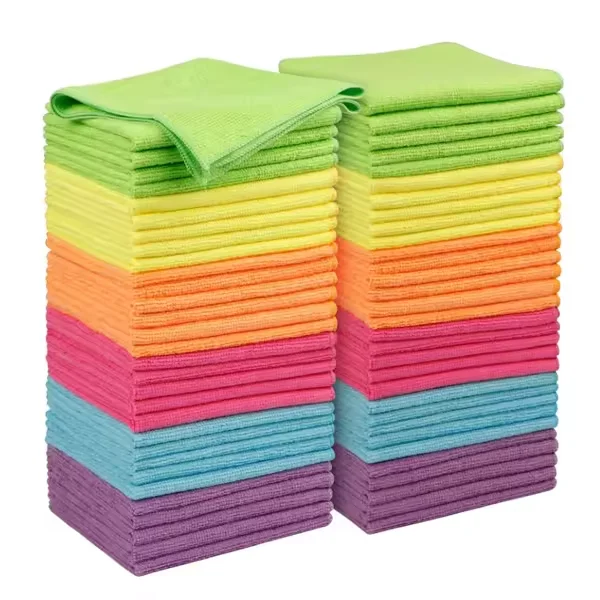 Eco-friendly High Quality Absorbent Kitchen Towel Reusable Cleaning Cloths for Vehicle Quick Dry Microfiber Towels for Car