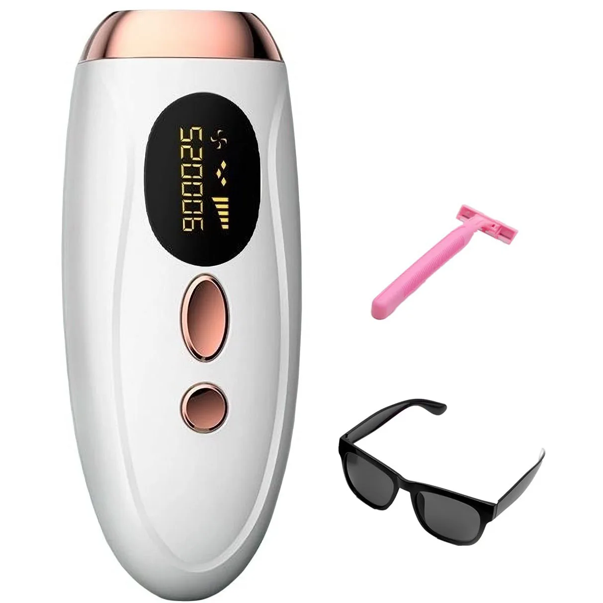 Перезаряжаемый профессиональный фотоаппарат для удаления волос для мужчин, Ipl-лазер для перманентной эпиляции, портативный лазерный мини-эпилятор