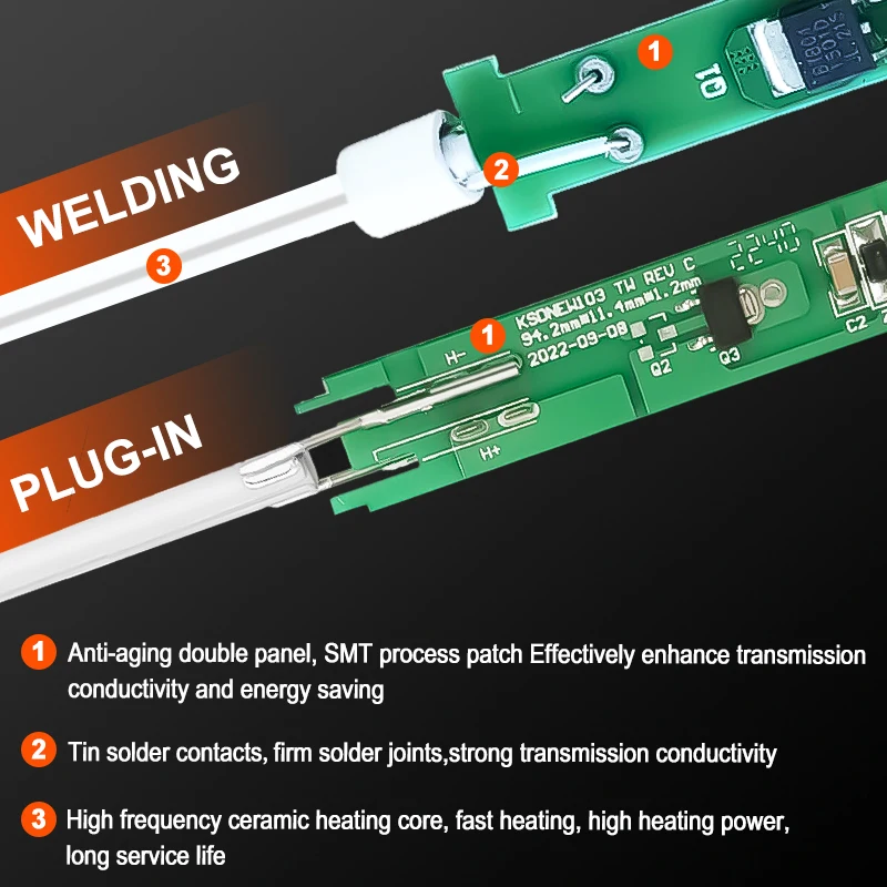 Zhongshan oem odm services supports 60w home use rework micro soldering iron