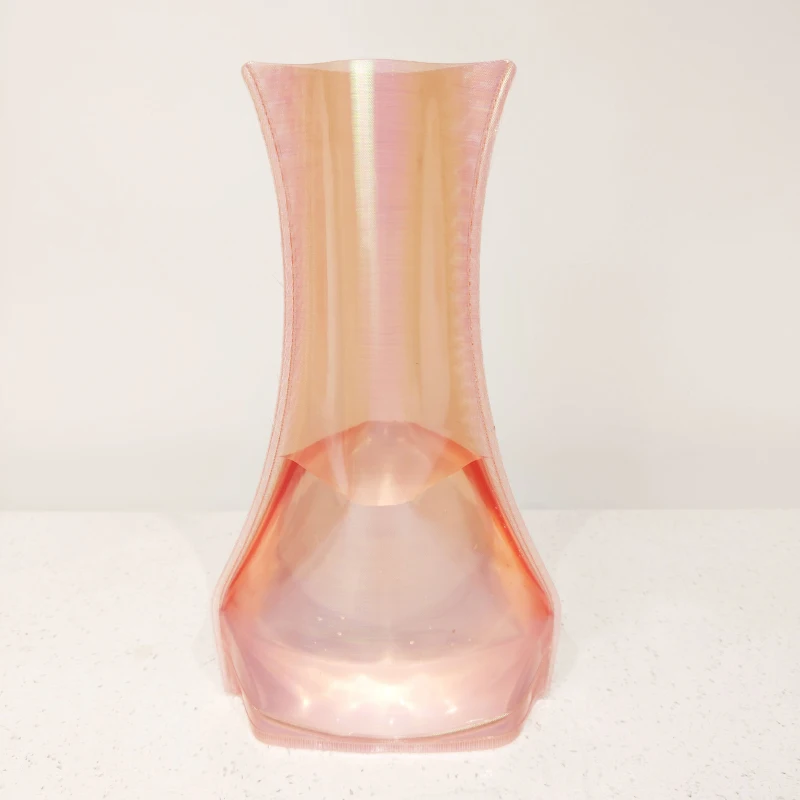 factory direct sale Foldable decorative plastic flower vase for home decor