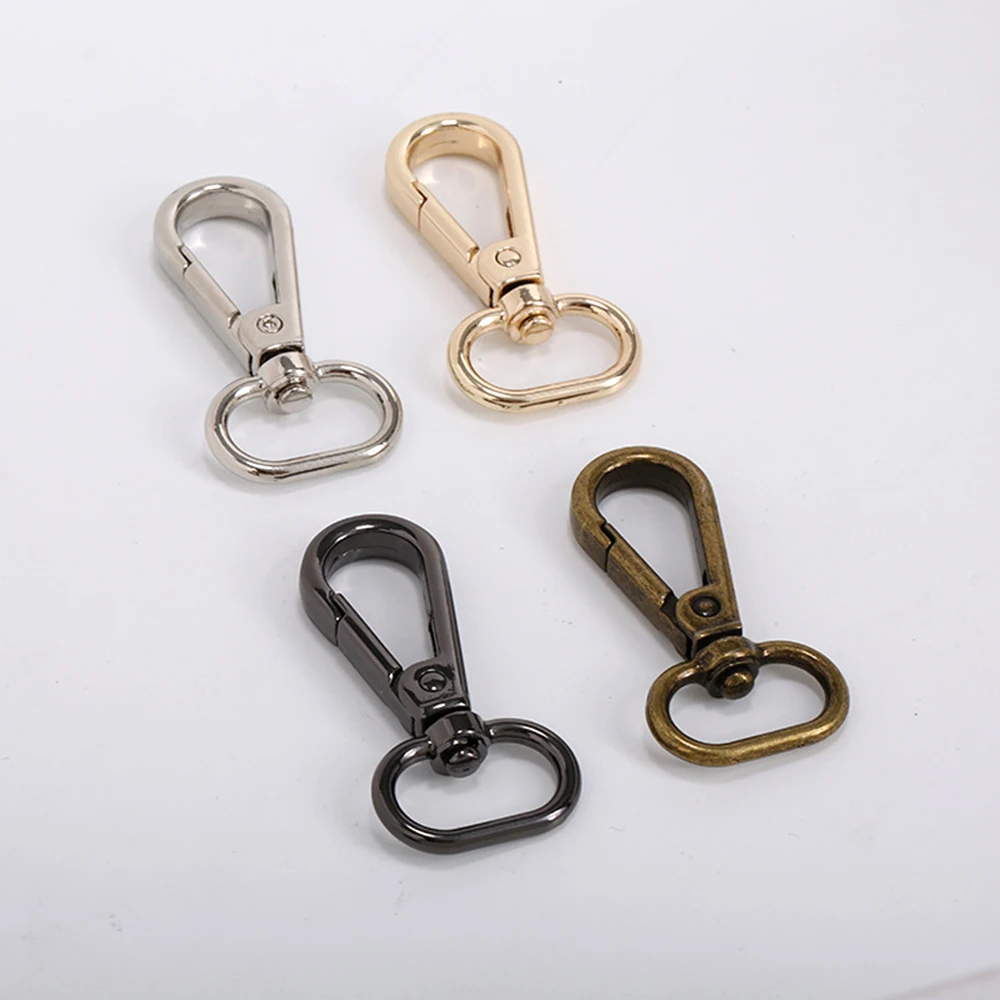 Wholesale  Zinc Alloy bags accessories  rotating Snap Hook clip luggage accessories luggage hardware Webbing Keychain Hooks
