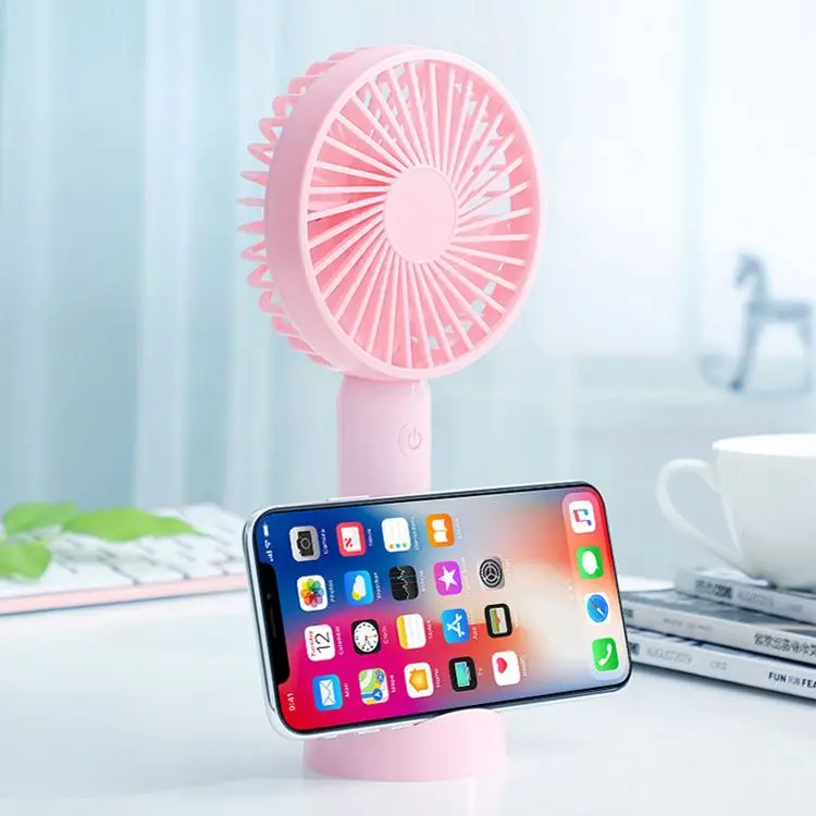 Mini Handheld Fan USB, Desk Portable Table Fan Rechargeable Battery Operated Cooling Electric Fan/