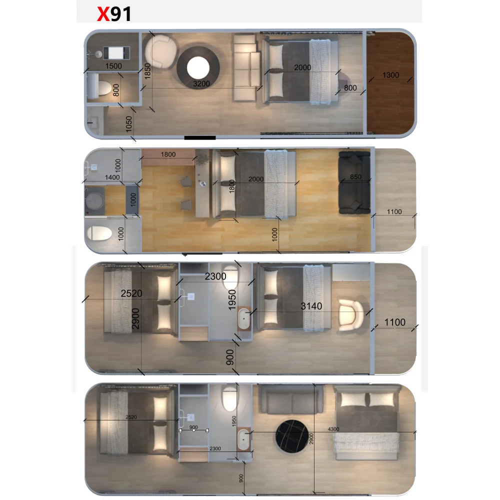 Prefab Modular 2024 Luxury House Space Capsule Houses Bed Cabin Hotel Contain House Manufacturer