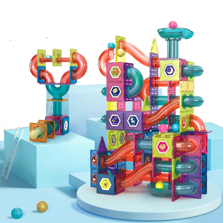 
 115 PCS магнетический Marble Run «стволовых строительные наборы Развивающие игрушки DIY звезды Ливи»  
