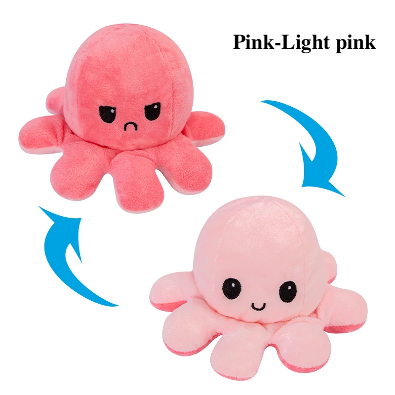 Reversible Plush Fashion Soft Kids Stuff Toy Filp The Octopus