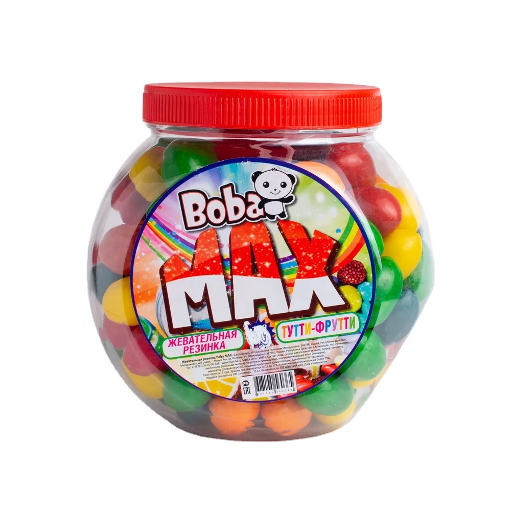 Многофруктовая жевательная резинка «Boba-Max» все-фрукты