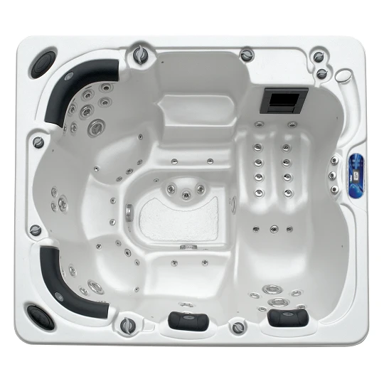 5 person hot tub spa outdoor  whirlpool spa tub with one lounge