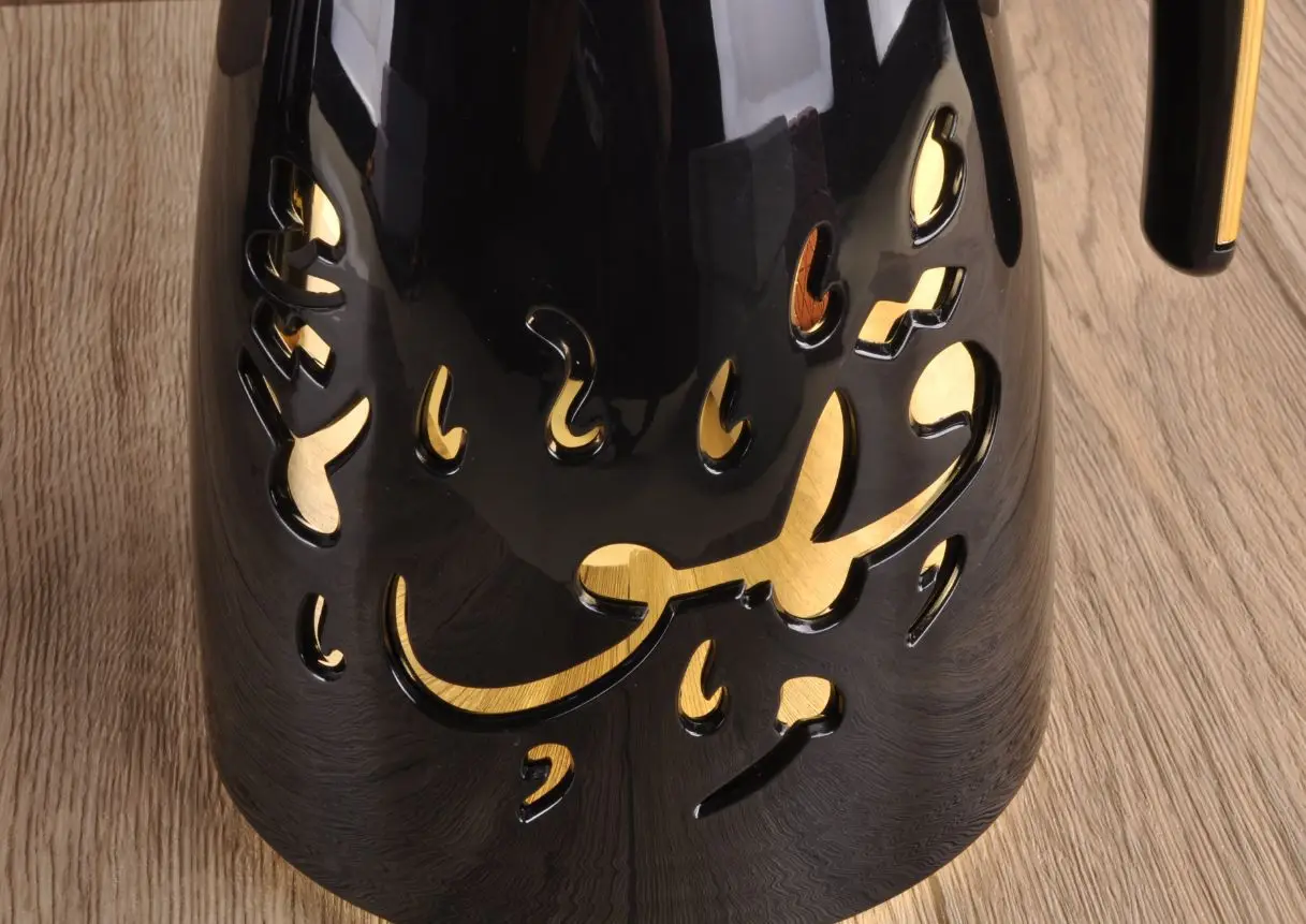 Tea thermos arabic 1.0L Top quality thermos tea coffee pot glass liner arabic tea pot