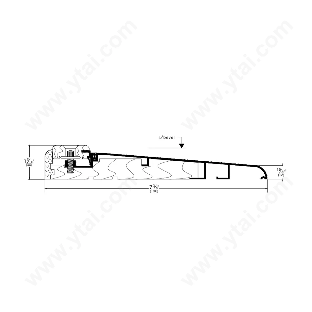 YDT511 Wood Sills Manufaolds , Door Hardware, Low Pricecturer Aluminum/Wood Adjustable Thresh