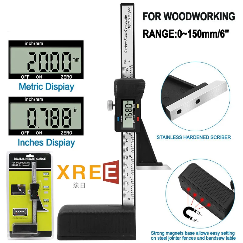 Hot selling electronic digital vernier height gauge 0-150mm digital height gauge