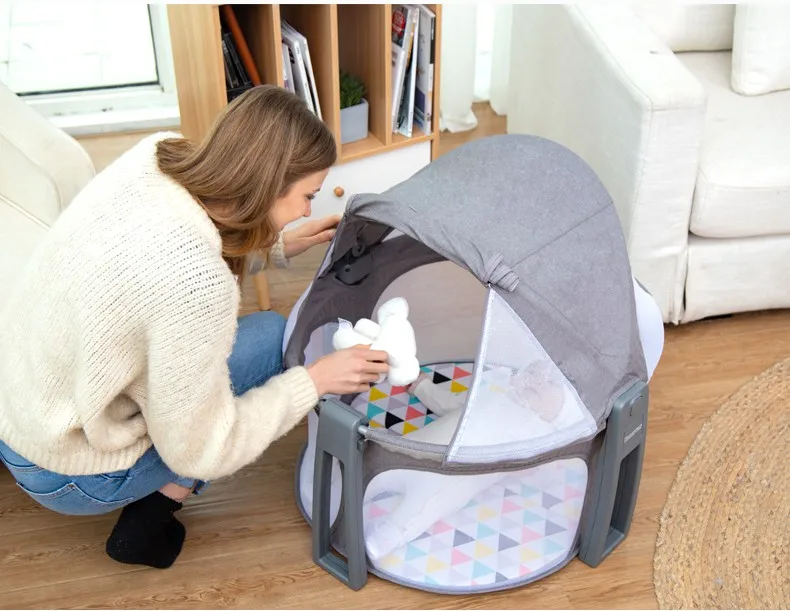 
2020 New Hot Selling Portable Baby Bed, Travel Carry Foldable Baby Cot 