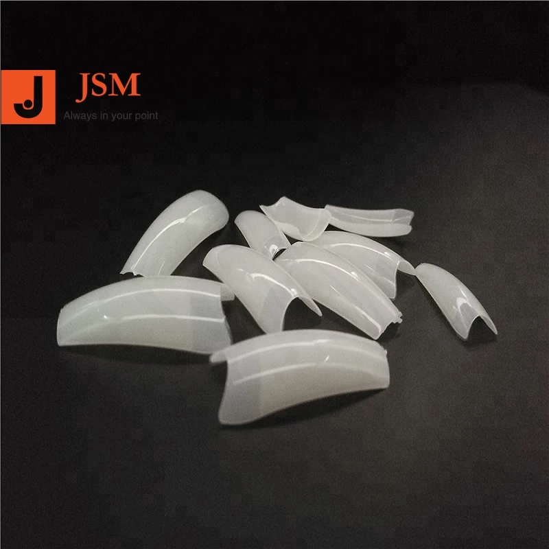 500 шт. естественный цвет французский стиль акриловый УФ-гель Ложные для Неил арта украшения для кончиков ногтей