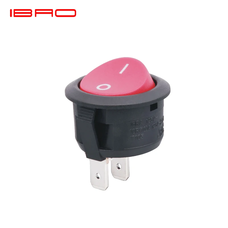 IBAO RCA Series Round kema rocker switch t85 keur kcd4 201n