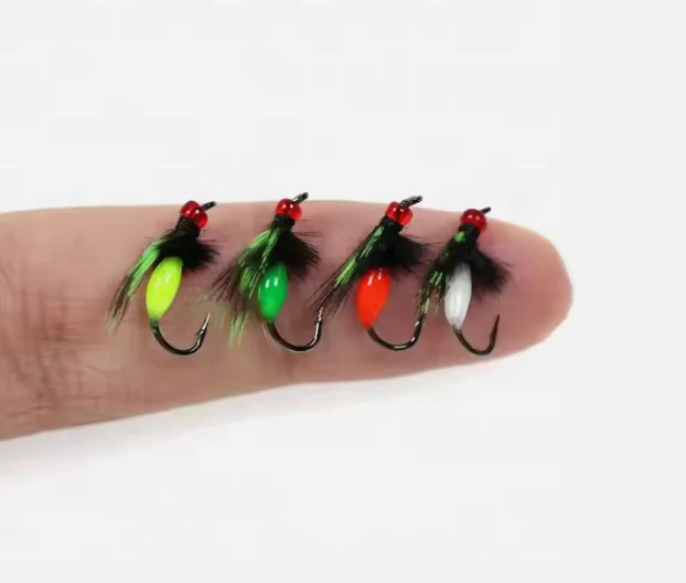 High quality bait set fishing double hook bionic needle bait fly bait line set