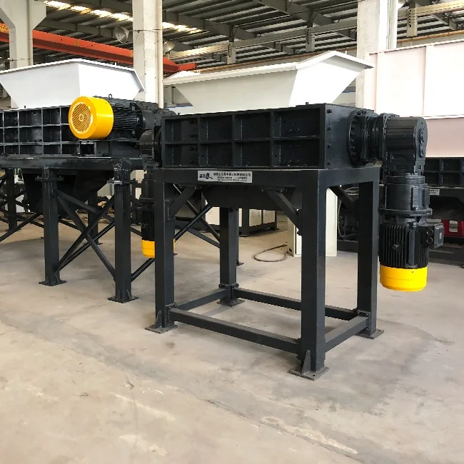 600 Model H13 Material Blade Wood Metal Plastic Garbage Shredder Machine