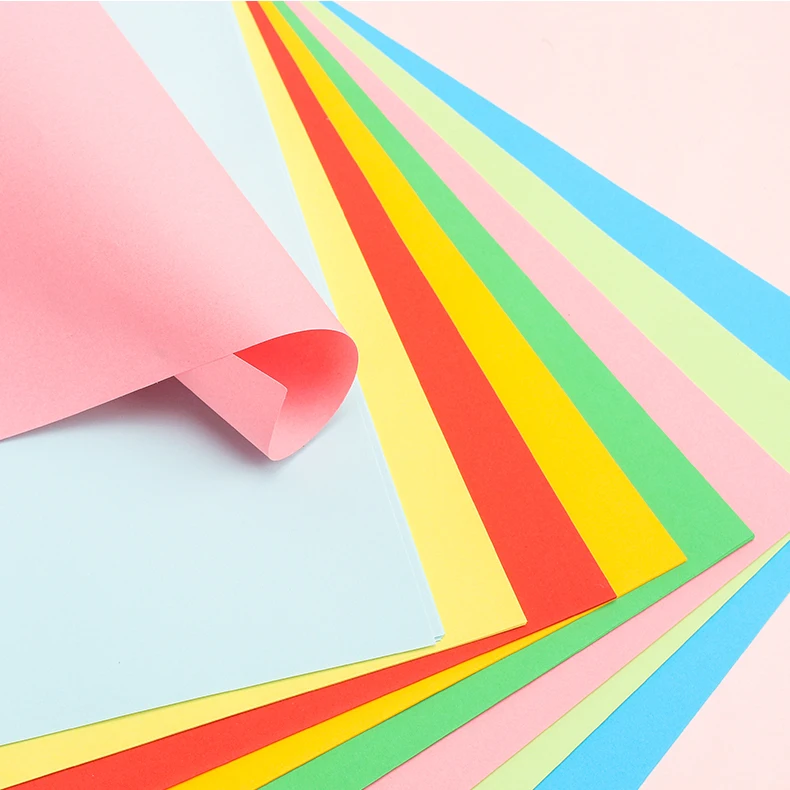 Custom 180g Hard A4 Size DIY Handmade Cardboard Craft Origami Paper