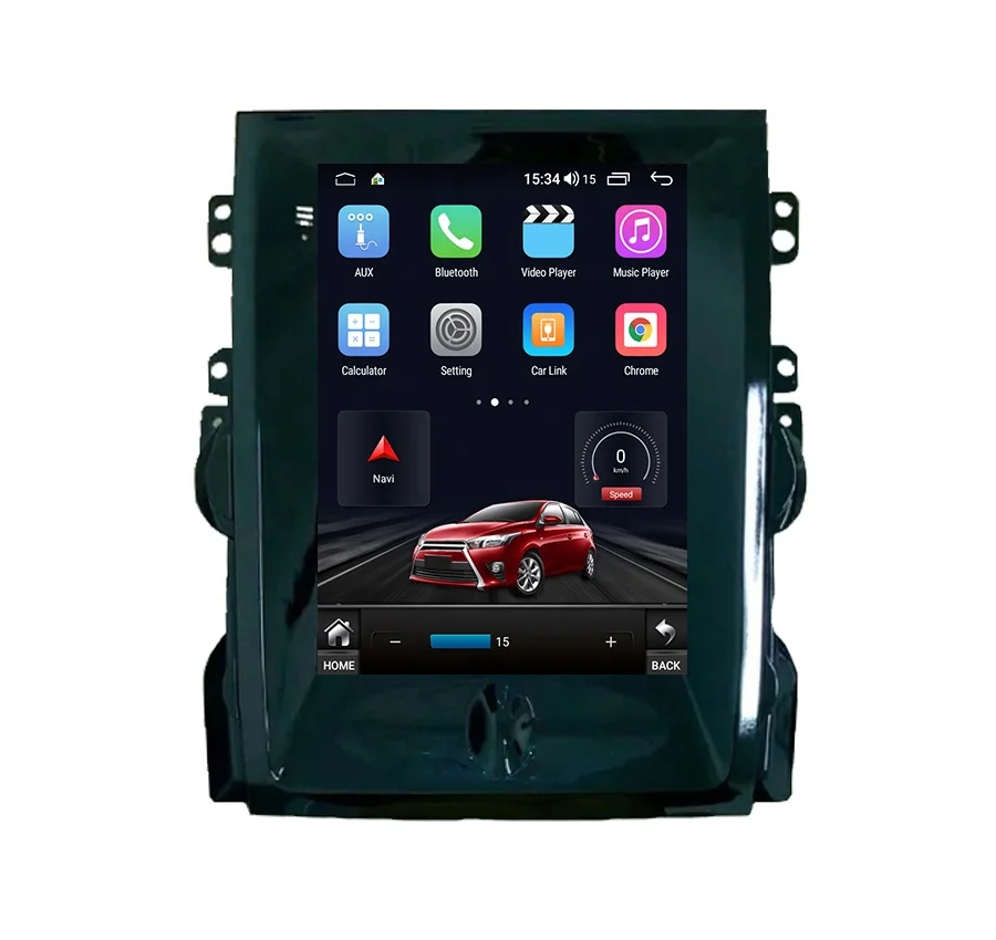 RUISO Car Radio Android Car Player For Chevrolet Malibu 2010-2014 GPS auto carplay for Tesla Vertical Screen