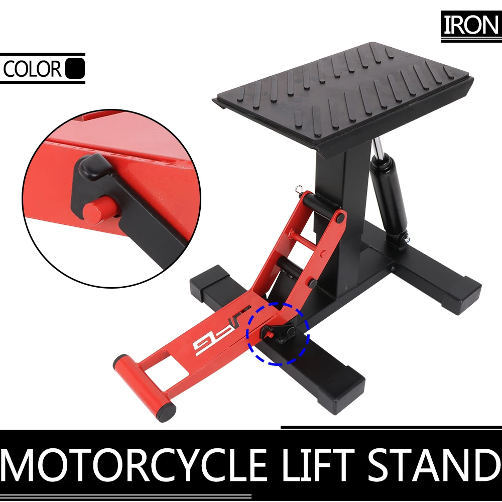 JFG 2021 Hot Sale Motorcycle Lift Stand With Hydraulic Maintenance Tool Fit for Most Motorcycles
