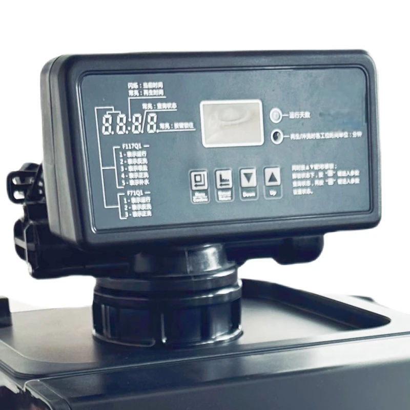 Commercial Household Small Sized Kitchen Water Softener Automatic Controller Outdoor Scale Removal Resin Material Electric Power