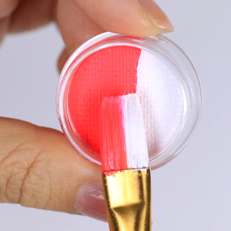 Professional Face Paint Water Activated Double Color Rainbow Split Colors Eyeliner Body Painting