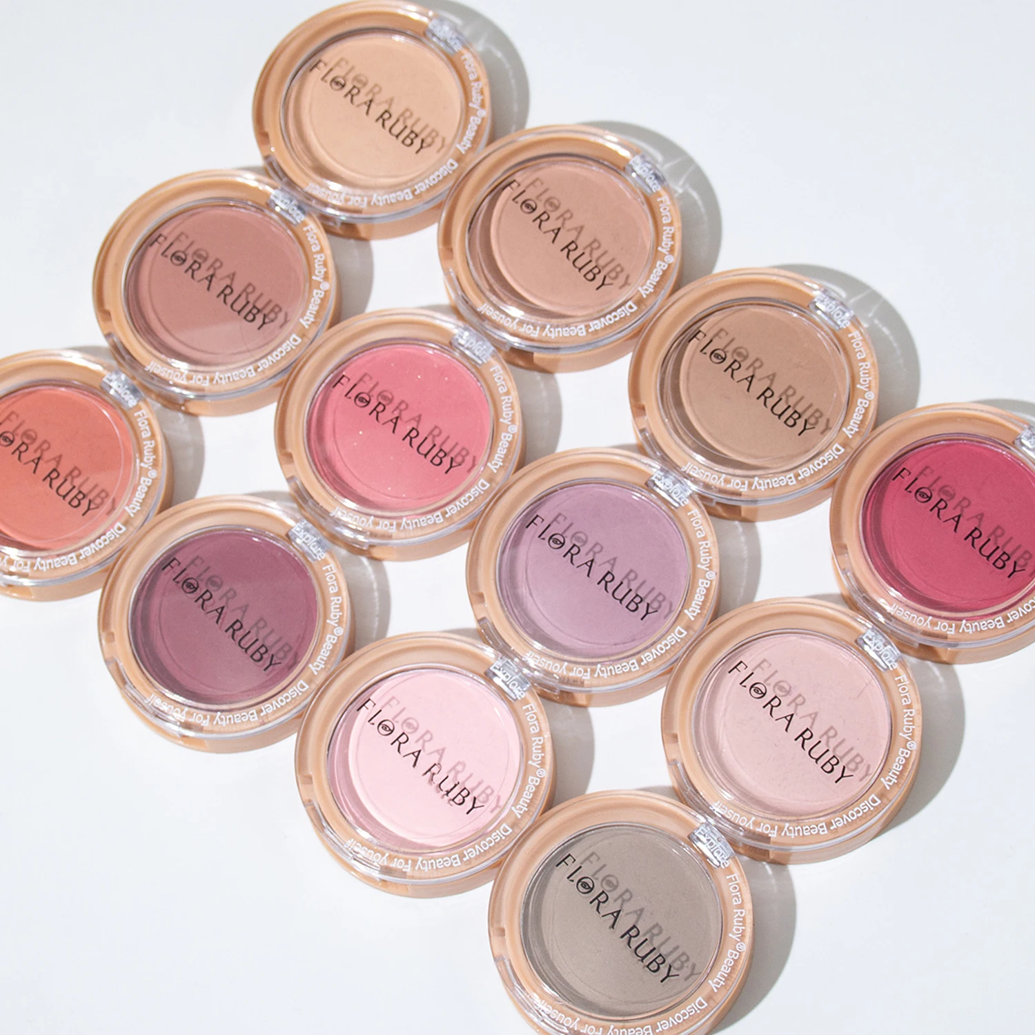 Wholesale color chang blush powder high quality luxury makeup long lasting contouring vegan blush palette