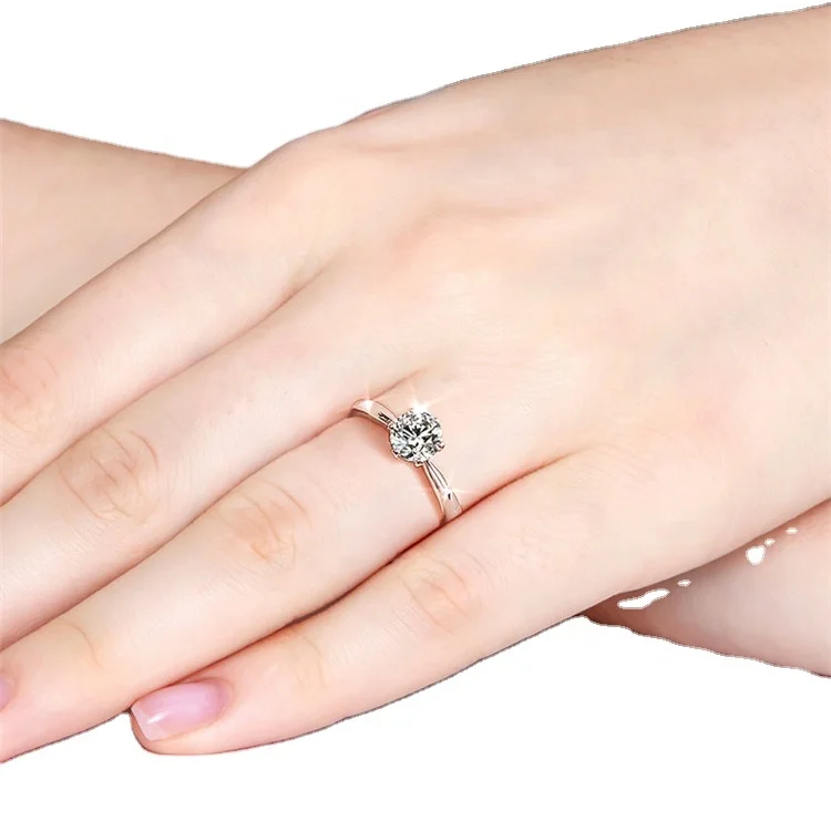 Фабрика изготовленный на заказ подарок любимым оптовая продажа 4 штырей 14K 18K золотые обручальные кольца для женщин, кольцо, кольцо из нержавеющей стали ювелирные изделия