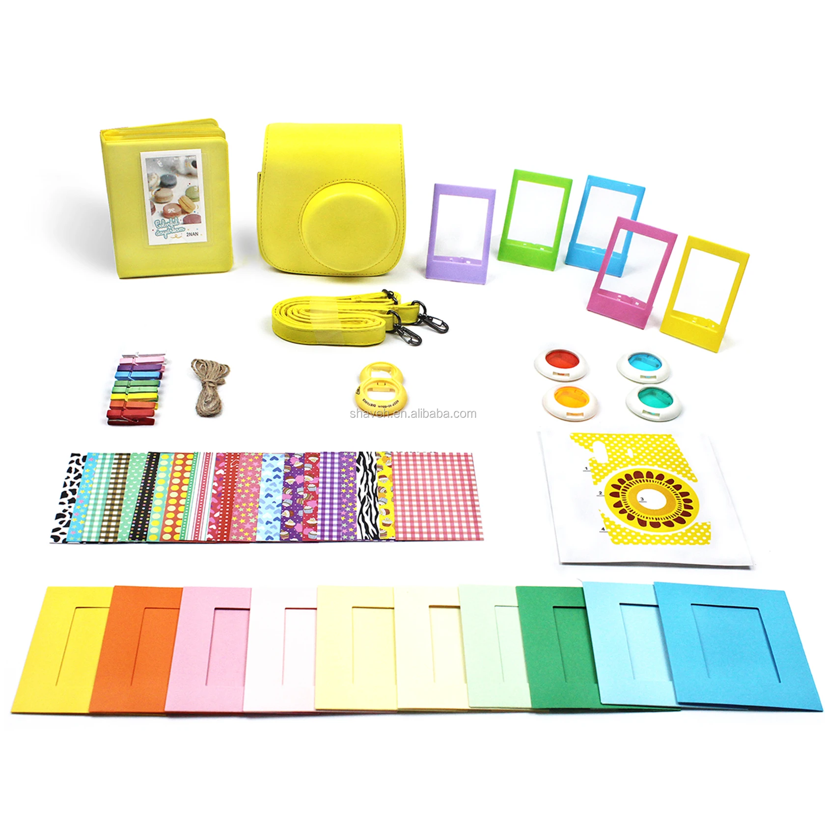 
 Fujifilm instax mini 9 мгновенная пленочная камера, камера Instax 8 в 1 набор аксессуаров  