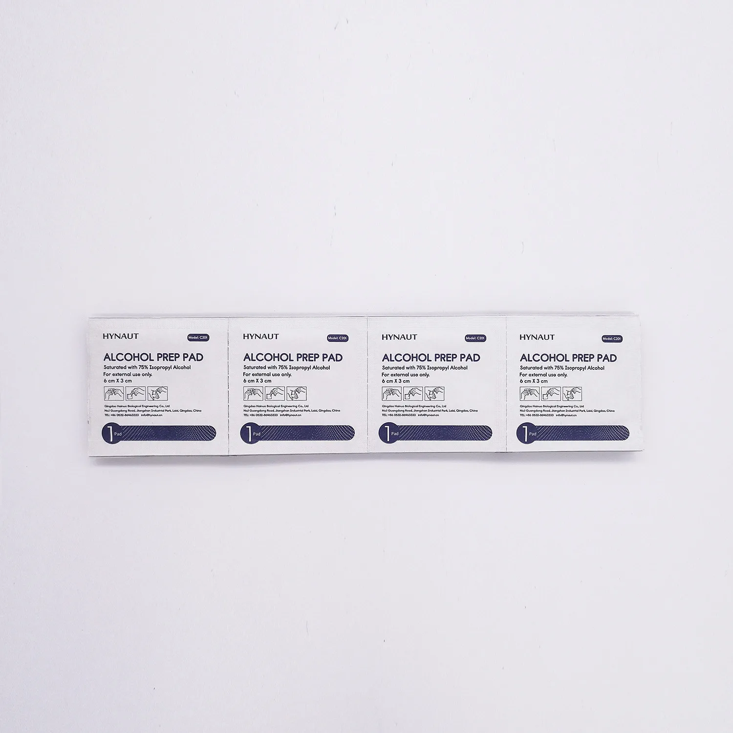 100 Pcs Alcohol Pads Individually Wrapped Swap Pad Wet Wipe 6x6cm 6x3cm 12x15cm 70% Isopropyl wipes