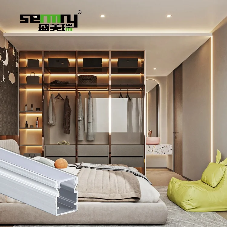 Лидер продаж алюминиевый светодиодный профиль световой бар для светодиодных лент